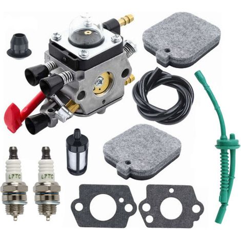 Zolginah Motorsensen-starterset, 4-in-1 Multifunktionswerkzeug, Stiel Und Erdbohrer