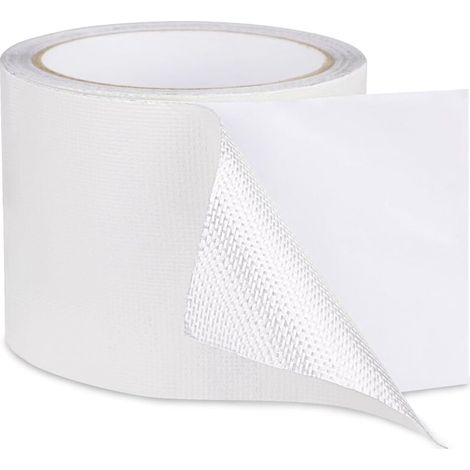 Cyslmuk – Wasserdichtes Reparaturklebeband 8 Cm X 2 M – Aluminiumfolie Und Glasfaser – Wetterfest Und Reißfest