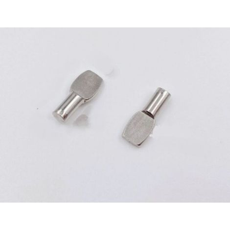 Lntyq 20er-pack Regalwinkel, Regalstützstifte, Vernickelte Metall-regalplattenwinkel Für Schränke Und Bürozubehör – 5 Mm X 20 Mm
