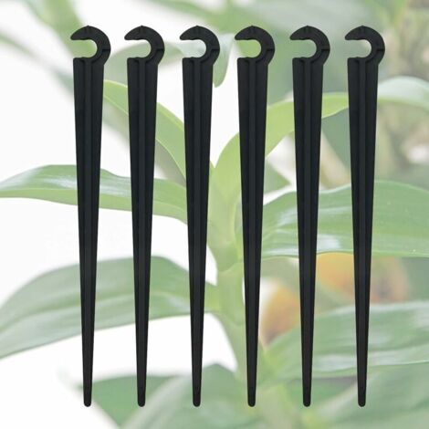 Ahlsen 6er-pack Tropfschlauchhalterungen, Tropfschlauchhalterungen, Schlauchanker, Schlauchanker Für 4/7"-tropfschläuche