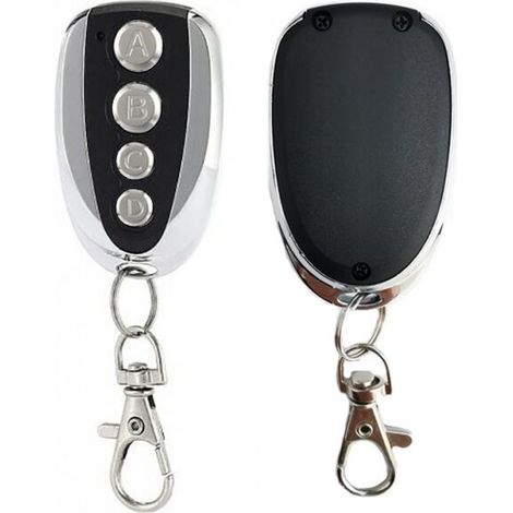 Cyslmuk – 2er-pack 433-mhz-fernbedienungen Für Schiebetorantriebe – Selbstlernender Sender – Reichweite 50–100 M – Kompatibel Mit Den Modellen Pt2260/hs2260 – 13treize