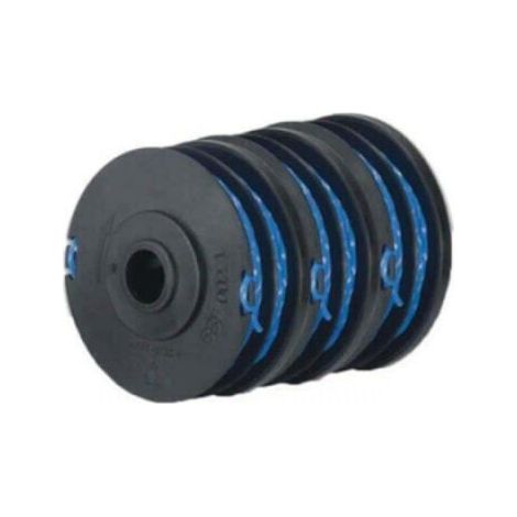 Cyslmuk – 3er-pack Doppelfadenspulen 1,65 Mm – Zubehör Für Elektrische Trimmer – Kompatibel Mit Ryobi Rlt4027/rlt4125/rlt5027/rlt6030 – Rac123