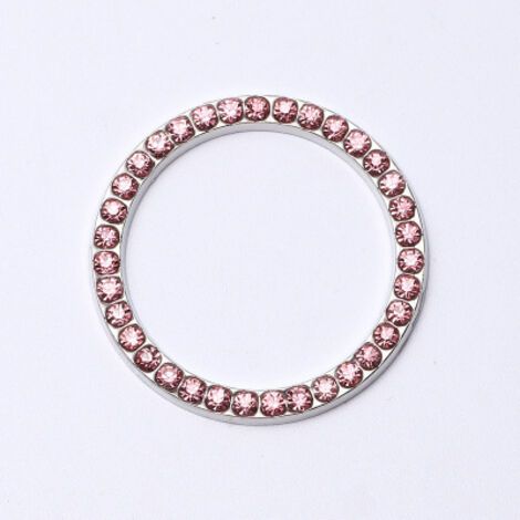 Ahlsen 3-teiliges Auto-bling-dekor-set, Kristall-bling-auto-ring-aufkleber-emblem, Kristall-bling-metallring-aufkleber