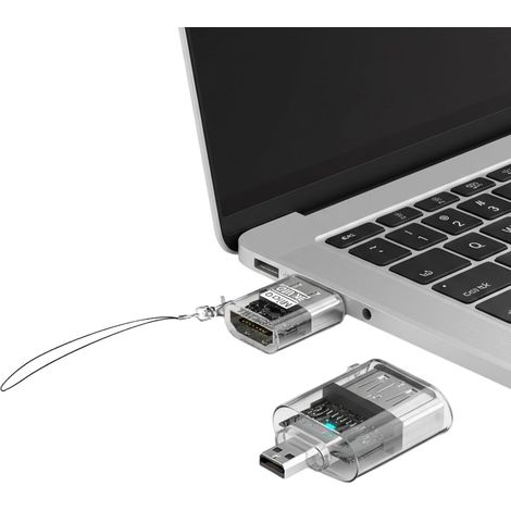 Tragbarer Usb-c-adapter Mit Usb-c-anschluss Für Smartphone, Tastatur, Kartenleser Und Tablet (kompatibel Mit Männern, Frauen, Kindern Und Jugendlichen).