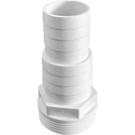 Schnellkupplung Für Poolschlauch Mit Robuster Düse. Adapter Für Poolroboter Und Skimmer, Kompatibel Mit Außenwasserhahn, Außenspüle Und Tropfbewässerungssystem.