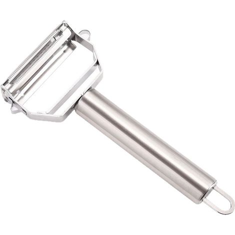 18 Cm Edelstahlreibe/schneider – Vielseitiges Und Rostfreies Küchenutensil Für Kartoffeln, Karotten Und Gurken