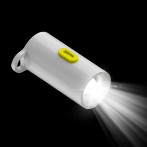 Mini-led-taschenlampe Typ C Mit Hoher Helligkeit, Leistungsstarke Wiederaufladbare Led-taschenlampe Für Reisen, Wandern, Zuhause, Camping, Angeln, Joggen Und Spaziergänge.