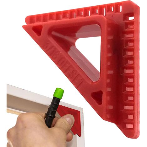 Hochpräzises Mehrfach-offset-schneidwerkzeug Und Keil. Markierwerkzeug Für Türleisten, Sockelleisten, Stühle, Regale, Holzbearbeitungsprojekte Für Anfänger (haus, Garage Usw.).