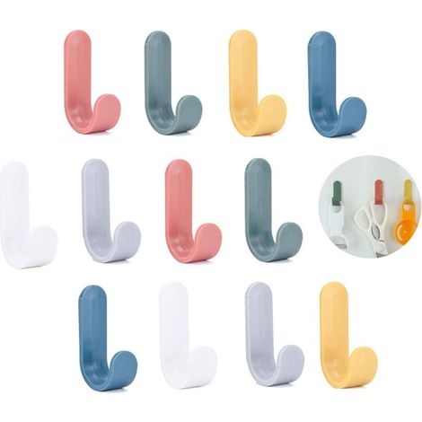 Zolginah 12-teiliges Handtuchhaken-set, Handtuchhaken Für Bad, Garderobenständer Für Küche/büro, Wandhaken Für Kinder, Edelstahl