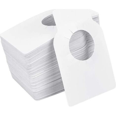 Cyslmuk – 100 Wiederverwendbare Weinflaschenetiketten – Blanko-pvc, 5,7 X 8,9 Cm – Einfache Weinkennzeichnung – Für Weinkeller Und Veranstaltungen
