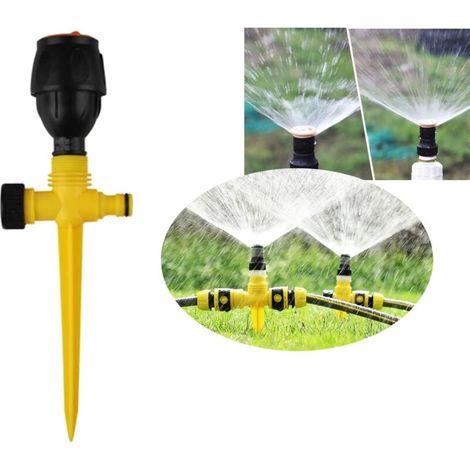 Zolginah Automatisches Bewässerungssystem Mit 360°-drehung, Garten-rasensprinkler, Terrasse, 360° Verstellbarer/streusprinkler, Multifunktionaler Verstellbarer Gartensprinkler Für Rasenflächen Im Gart