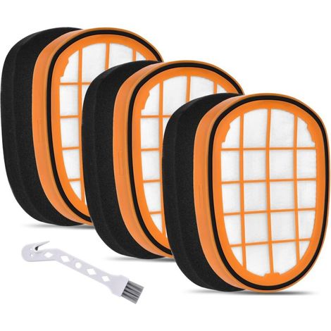3 Filter Für Philips Fc6728, Fc6727, Fc6822 – Mit Reinigungsbürste