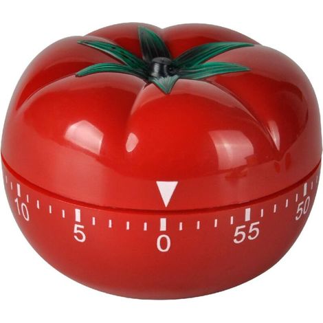 Zolginah Cartoon-kochwecker, Timer In Tomatenform, Cartoon-küchenwecker, Countdown-timer, Mechanisches Küchengerät