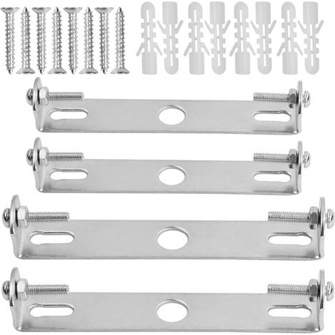 Lntyq 4-teiliges Deckenleuchten-montageset 90 Mm/105 Mm Deckenleuchten-deckenplattenhalterung Für Deckenlampen Im Büro Oder Zuhause