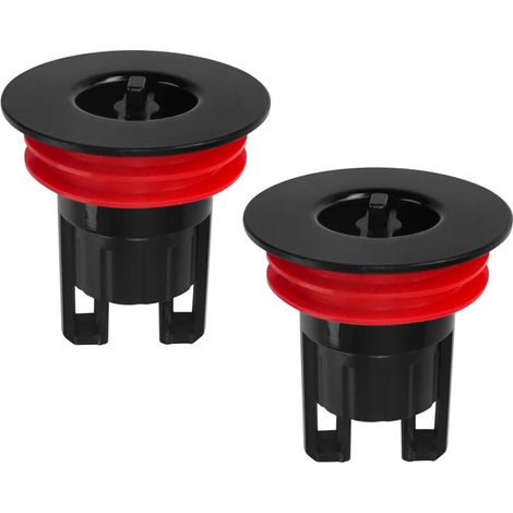Lntyq Geruchsverschlussventil, 2 Stück, Geruchsverschluss-duschstopfen, Duschablauf, Mit 2 Dichtungsringen, Für Badezimmer 28–45 Mm, Küchenarmaturen