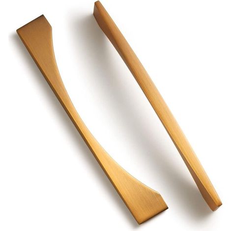 Zolginah 4er-set Küchenschrankgriffe, Möbelgriffe, T-förmige Stangentürgriffe (lochabstand 128 Mm, Kaffeebraun)