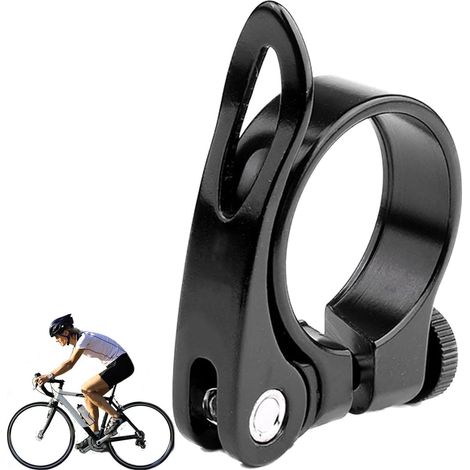 Schnellspann-sattelstützenklemme, Leicht, Benutzerfreundlich Und Vielseitig. Vielseitige Schnellspannklemme Für Radfahrer: Touren, Alltag, Pendeln, Rennrad, Mountainbike.