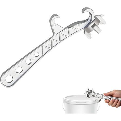 Aluminium-fassschlüssel, Robustes Öffnungsset, Multifunktionales Fassdemontagesystem, Industriedesign, Hohe Festigkeit, Werkstatt-/heimset Für Farbe, Öl, Wasser Und Andere Fässer