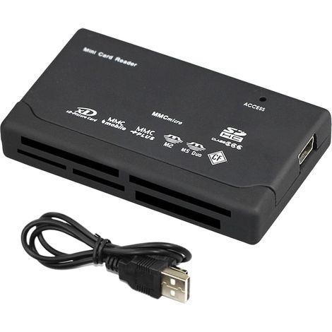 Ultraschlanker 6-in-1-usb-kartenleser-adapter Für Laptops, Handys Und Kameras (dateiübertragung, Außeneinsatz)