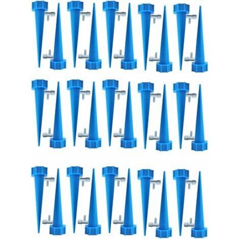 Zolginah Tropfbewässerungsflaschen, 30-teiliges Set, Automatische Pflanzensprinkler, Tropfbewässerungssystem Mit Steuerventilen, Für Haus Und Garten Im Innen- Und Außenbereich