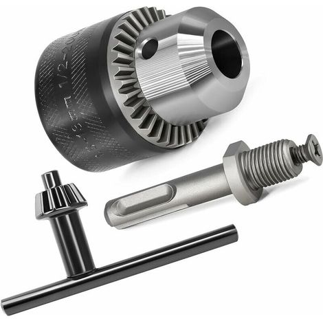 Cyslmuk – Sds-plus-bohrfutteradapter 1,5–13 Mm – Inklusive Spannschlüssel – Professioneller Werkzeugstahl – Kompatibel Mit Bohrern Von Bosch, Makita Und Hilti
