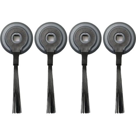 4er-set Seitenbürsten Für Shark R85, S86, R71, Rv871, Av752 – Saugroboter – Schwarz