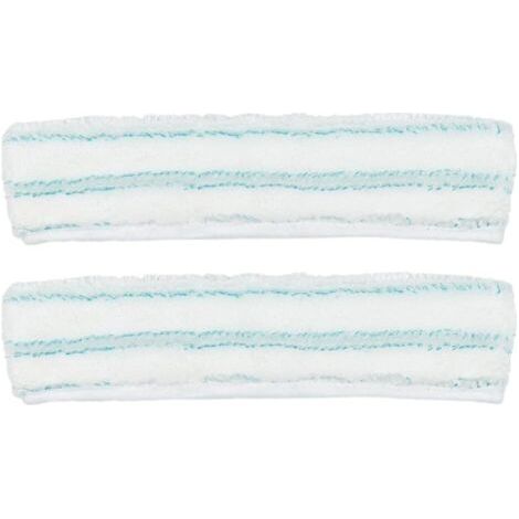 Set Mit 2 Mikrofaser-reinigungspads, Kompatibel Mit Leifheit M 51164 Fensterreinigern