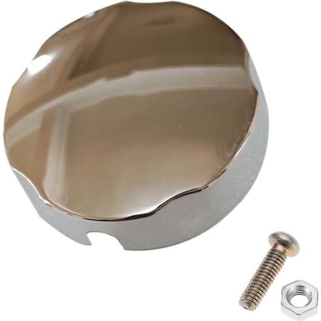 Drehbare Badewannengriffe, Abflusszubehör, Drehgriff, Überlaufabdeckung, Chrom, Kunststoff