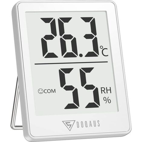 Zolginah Kleines Innenthermometer, Hochpräzises Hygrometer Mit 5-sekunden-messung Zur Temperatur- Und Feuchtigkeitsmessung, Digitales Hygrometer Für Komfort In Haus Und Büro, Reptilienthermometer