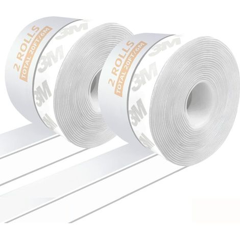 Zolginah Türbodendichtung, Selbstklebende Silikondichtung, Wasserdicht, Winddicht, Staubdicht, Geeignet Für Die Unterseite Von Türen, Fenstern Und Glastüren, Gesamtlänge 6 Meter (transparent), 35 Mm