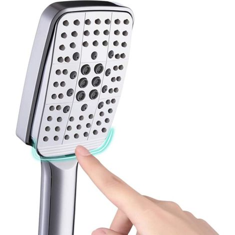 Zolginah Duschkopf – 6 Strahlarten – Hochdruck-handbrause – Universal – Aus Umweltfreundlichem Silikon – Für Bad Und Spa