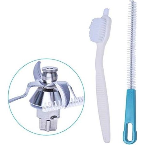 Zolginah Reinigungsbürste Kompatibel Mit Vorwerk Thermomix Tm6 Tm5 Tm31 Tm21 Küchenmaschine Für Klingen, 2er-set Bürsten Zur Reinigung Von Behältern, Rührschüsseln Und Klingen