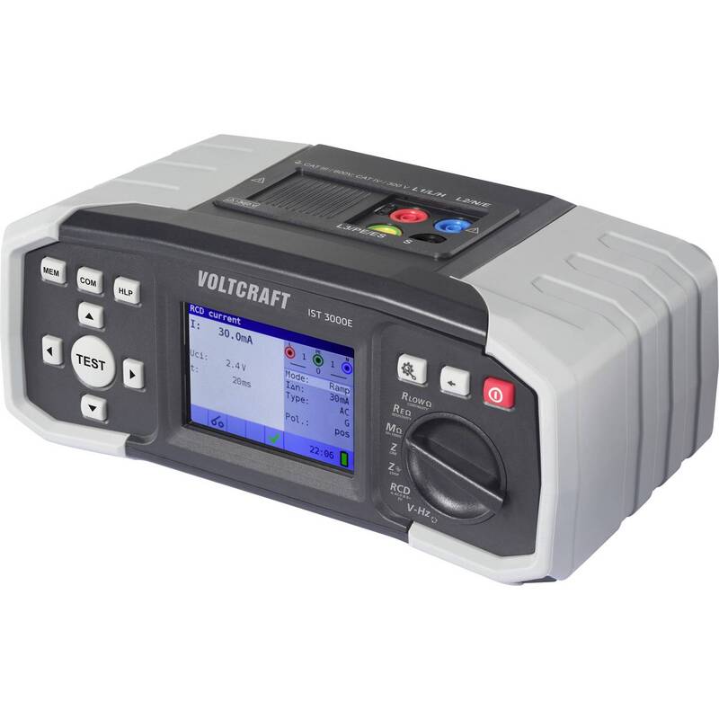 [neuwertig] B-ware Voltcraft Installationstester Ist 3000e Erdungsmessgerät Rcd Test Ip42 1000