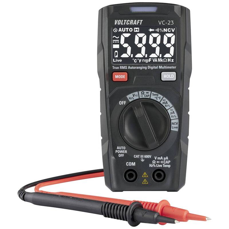 [gebraucht] B-ware Voltcraft Vc-23 Digitales Hand-multimeter Strommesser Spannungsmesser Messgerät