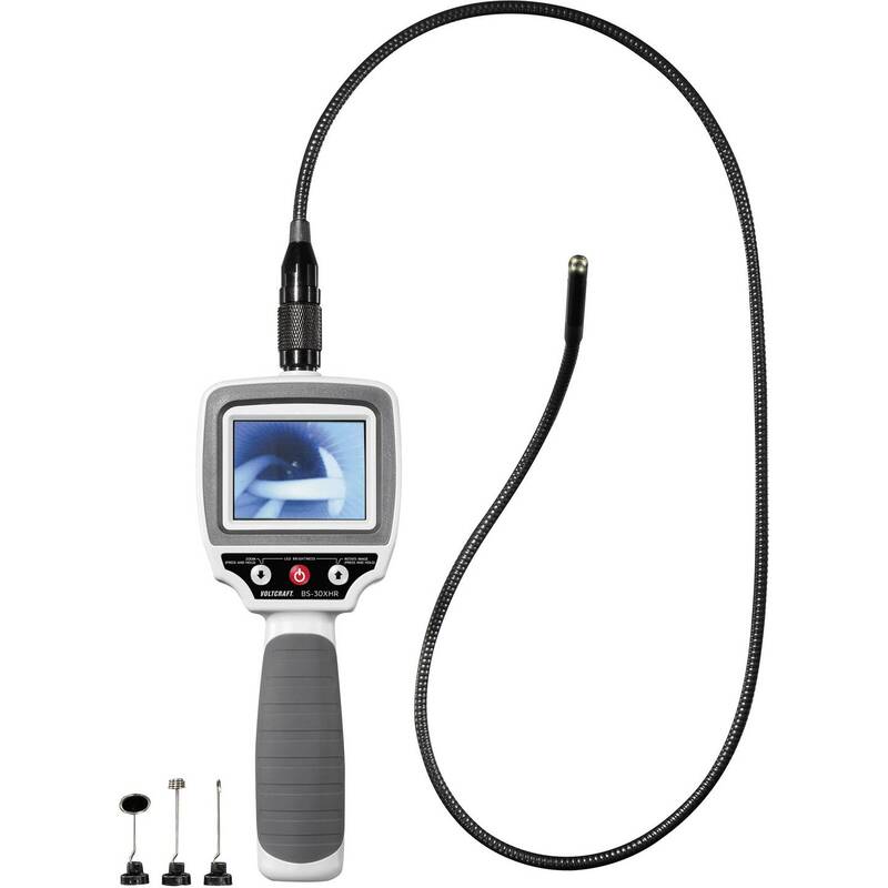 [gebraucht] B-ware Voltcraft Bs-30xhr Endoskop Mit Wasserdichter Kamera Und Dimmbarer Led-beleuc...