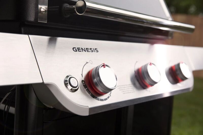 [neuwertig] B-ware Weber Gasgrill Standgrill Genesis E-315 3 Brenner Grill Bbq Gas-grill Grillen