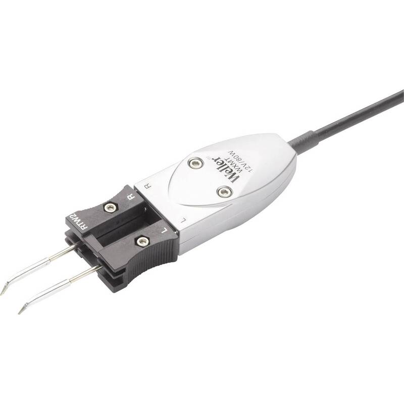 [neuwertig] B-ware Weller Lötkolben 40w Lötgerät Rtw-baureihe Meißelform 450°c 12v Anheizzeit 3s