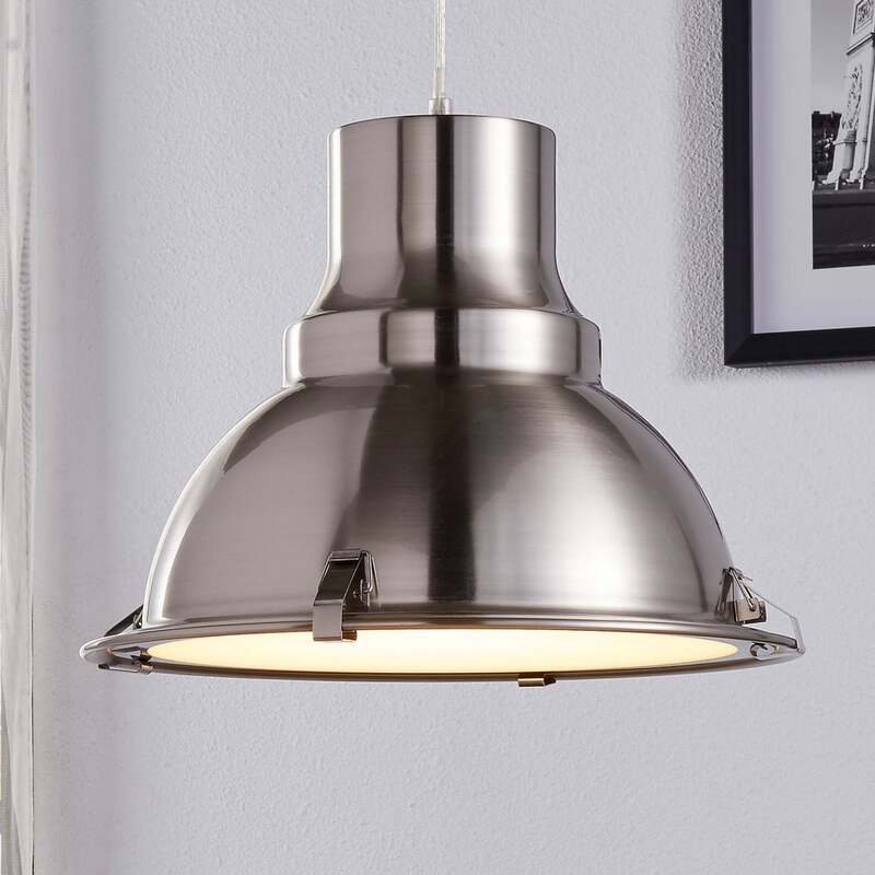 [neuwertig] B-ware Lindby Pendellampe Letty Led E27 Hängeleuchte Pendelleuchte Ø39cm Leuchte Lampe
