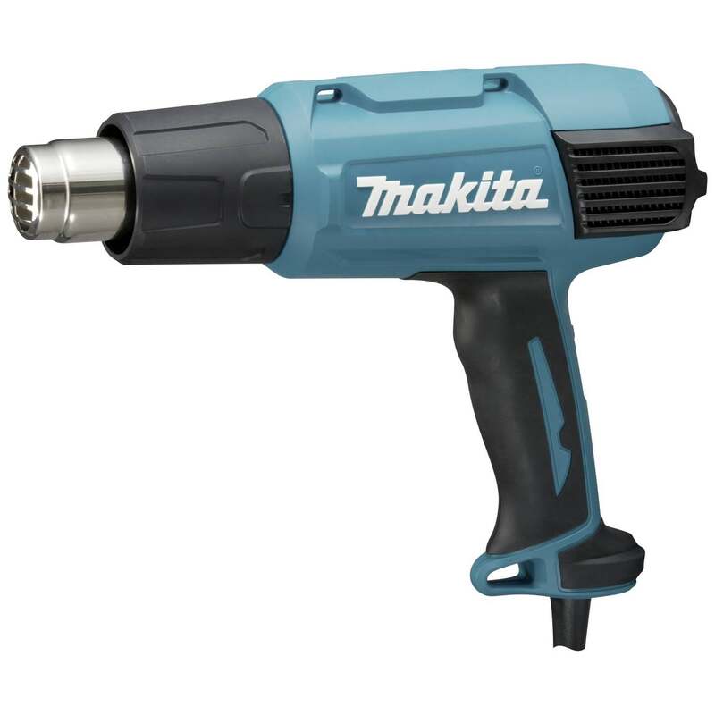 [neuwertig] B-ware Makita Hg6031vk Heat Gun 500 L/min 600 °c 1800 W Black, Blue