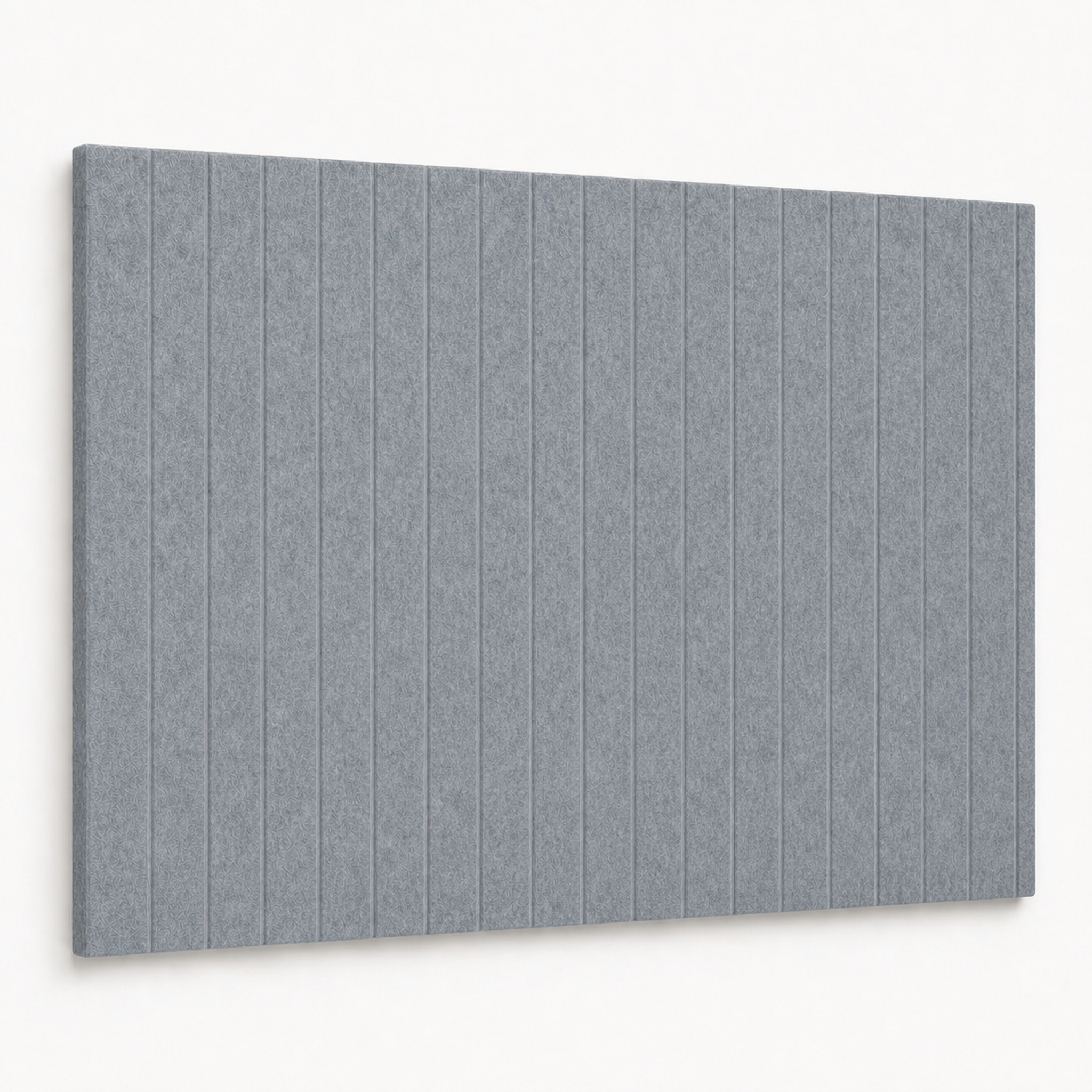 Filz Pinnwand Groove Board Akustik Memoboard Hellgrau 60 × 90 Cm