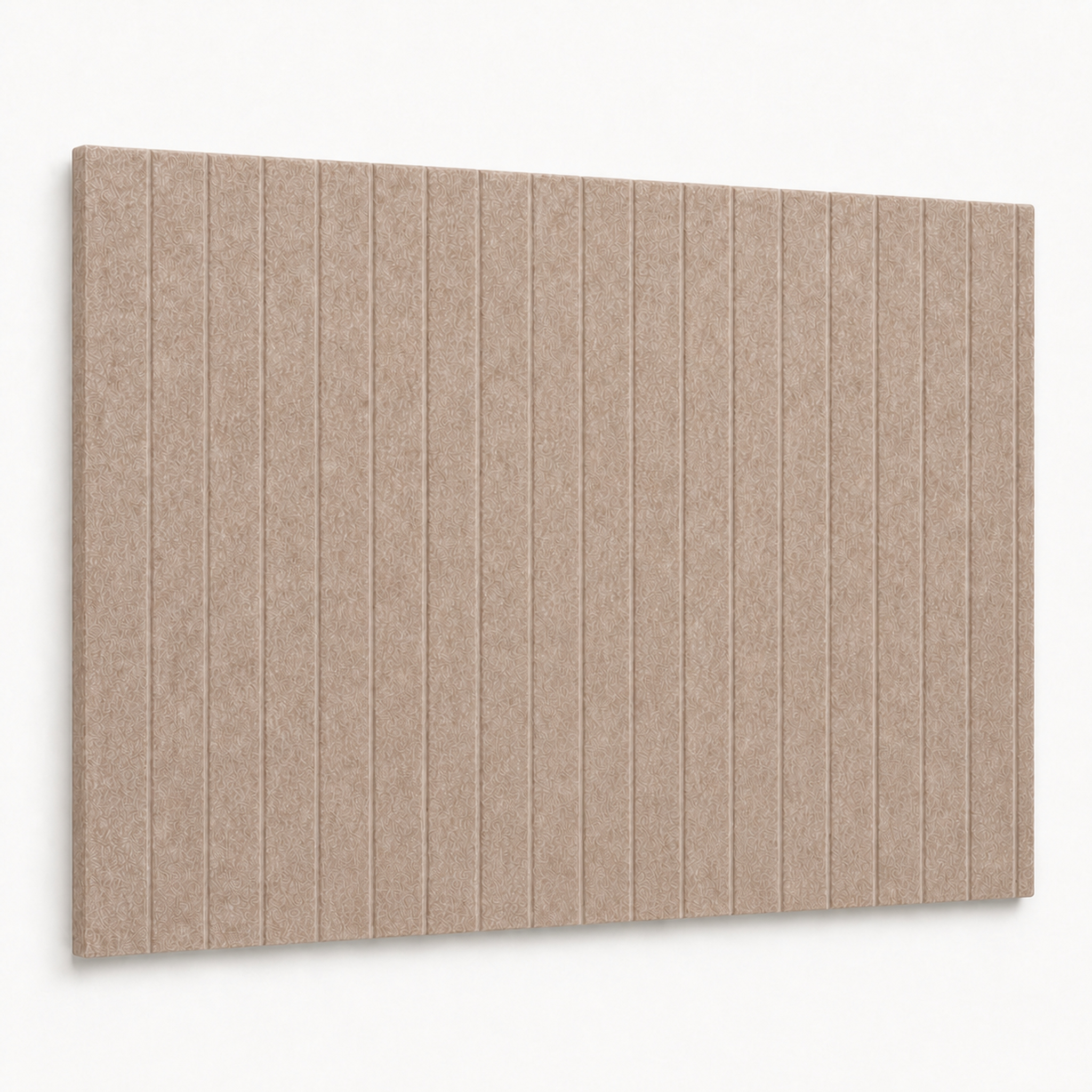 Filz Pinnwand Groove Board Akustik Memoboard Dunkel-kamel 60 × 90 Cm