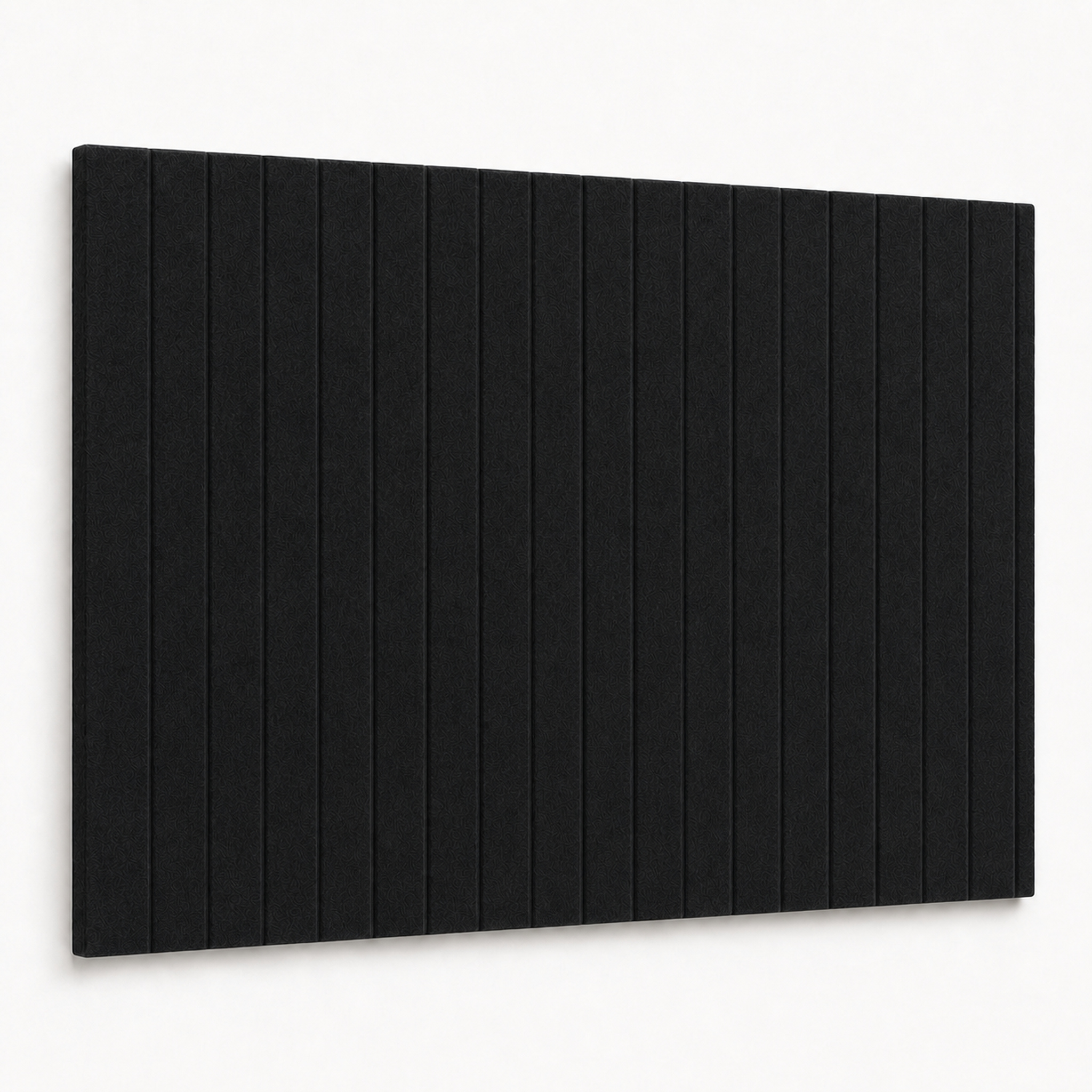 Filz Pinnwand Groove Board Akustik Memoboard Schwarz 40 × 60 Cm