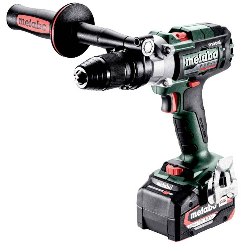 [neuwertig] B-ware Metabo Akku-schlagbohrschrauber Sb 18 Ltx-3 Bl I Metal 2 Akkus Koffer Ladegerät