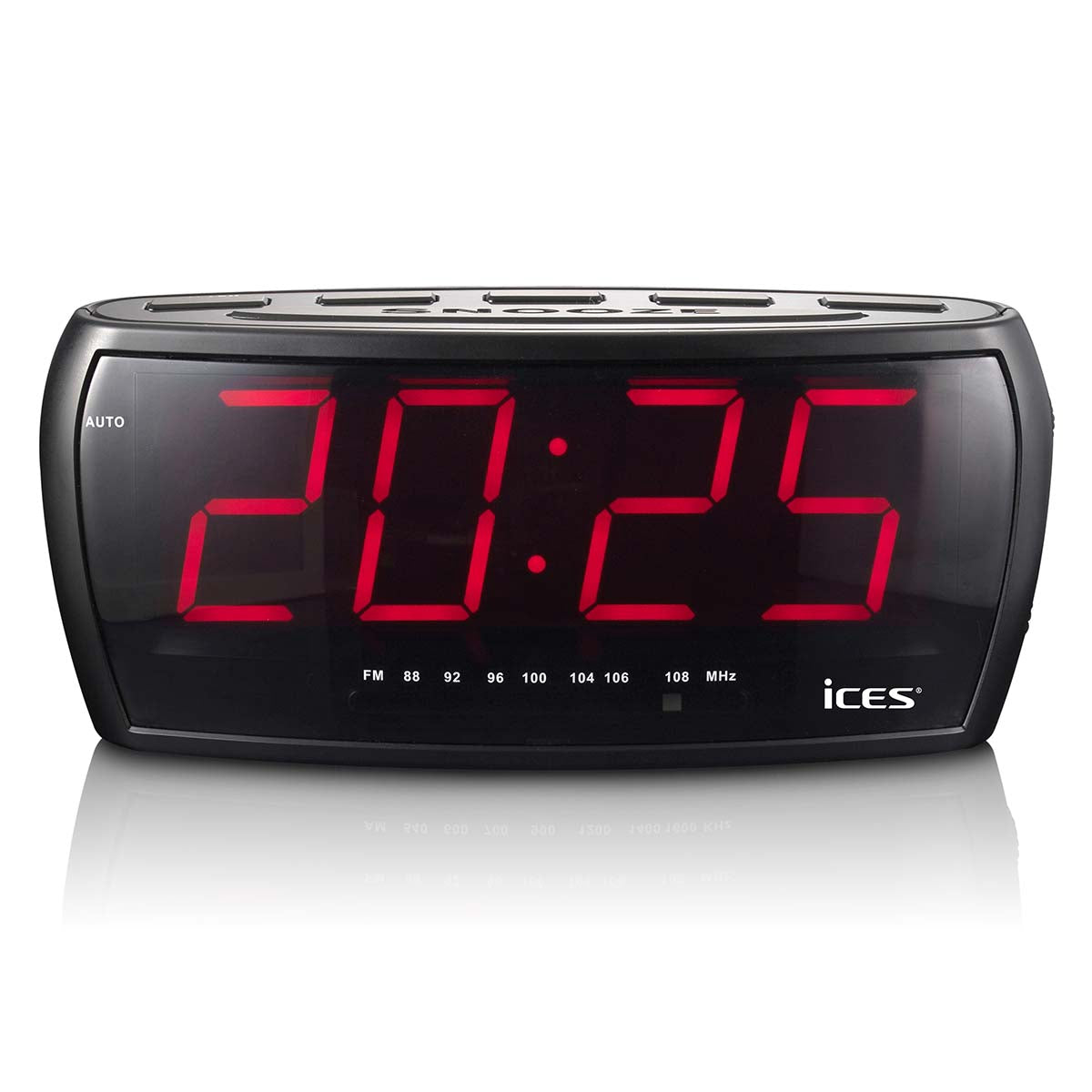 Fm-radiowecker Mit Großem Led-display Und Doppelalarm