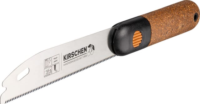 Kirschen Mini-Feinschnittsäge 185 mm mit Korkgriff Handsäge