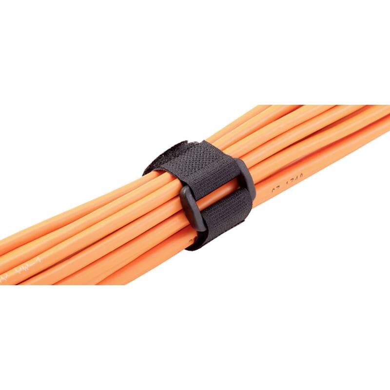 [gebraucht] B-ware Hebotec Klettkabelbinder Klettgurt 600 Frt Kabelbinder 600mm X 20mm 10 Stück