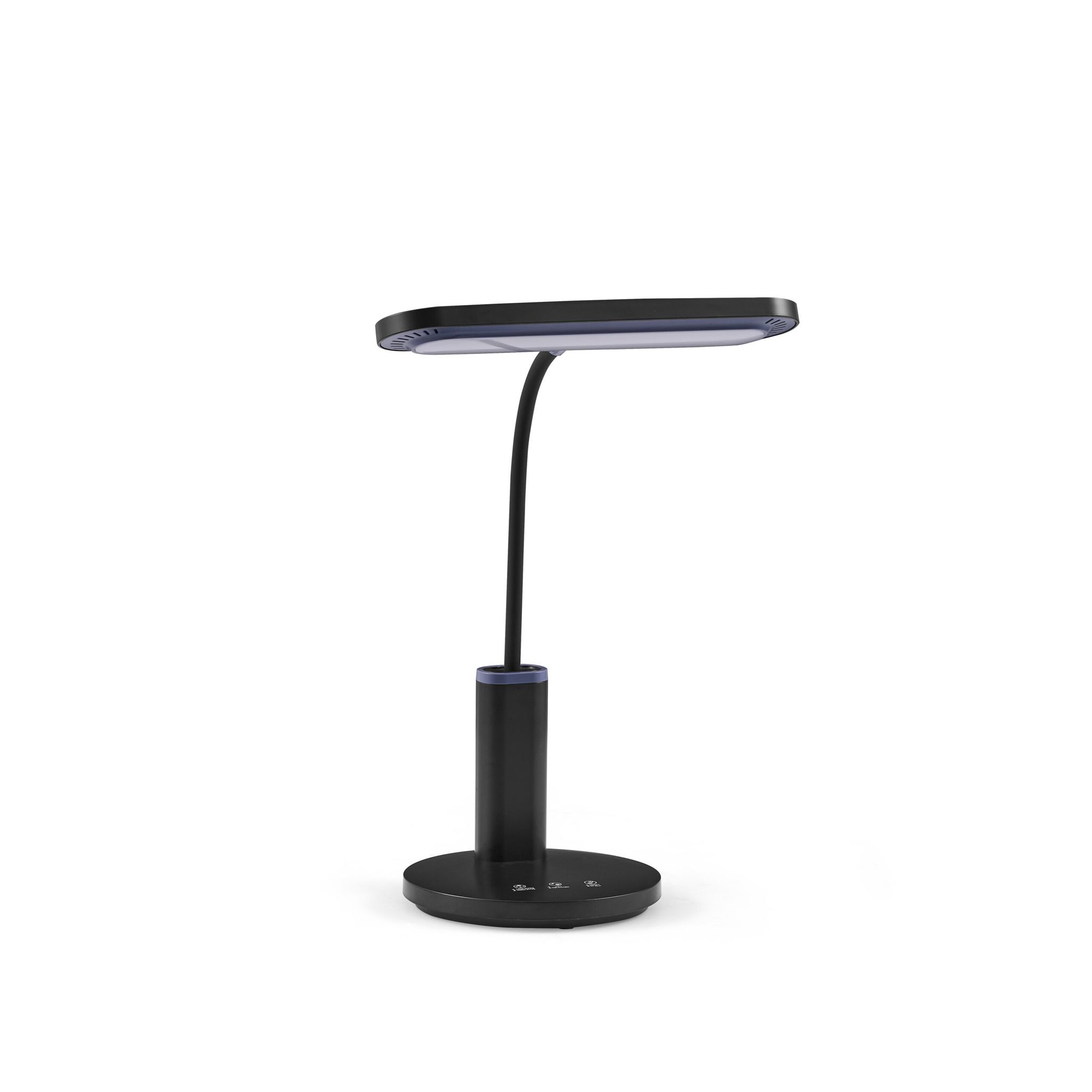 Led Schreibtischlampe Lumanova D4 8w Schwarz Hjh Office