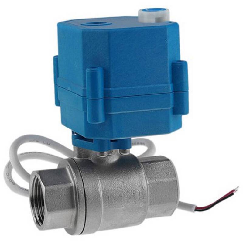 [gebraucht] B-ware Ich Kugelhahn Failsafe Edelstahl 1/2" 0 Bis 10 Bar Max 50°c Betriebsdruck 83mm