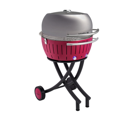 LotusGrill Deckel, Grillhaube XXL, BxH: 595 x 295 mm - grau
