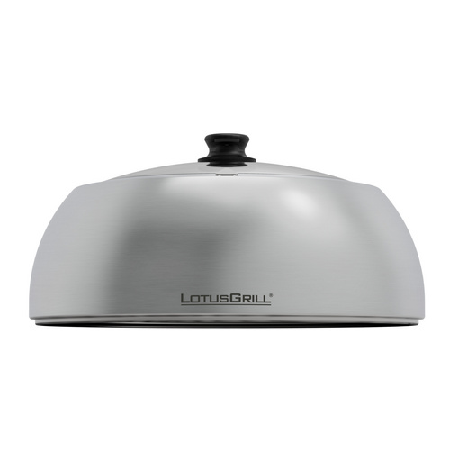 LotusGrill Deckel, Grillhaube Classic, BxH: 345 x 174 mm - grau